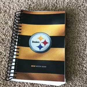 Steelers Media Guide with Spiral Binding